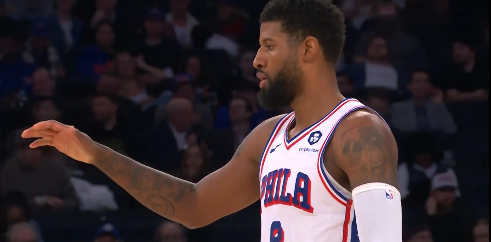 尼克斯逆转辽宁队，乔治扛起全队